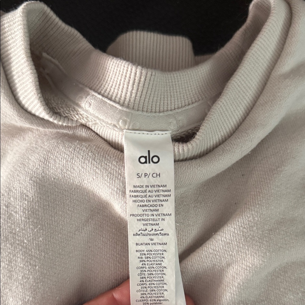 ALO chill crew neck